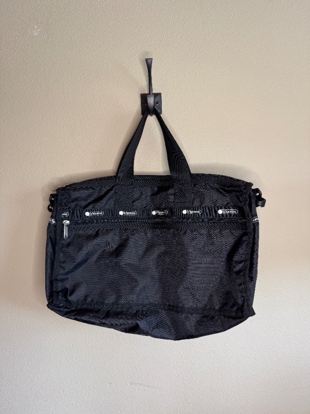 Lesportsac Black Crossbody duffle bag